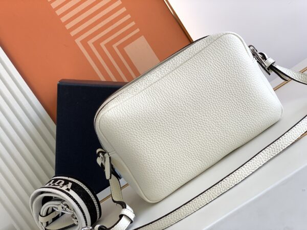 Prada Double Shoulder Strap Handbag - White - Image 4