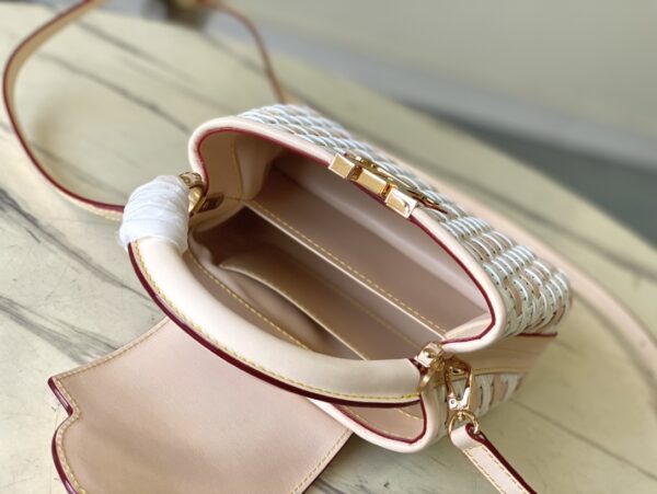 Louis Vuitton Heavenly Capucines Mini Handbag - White - Image 2