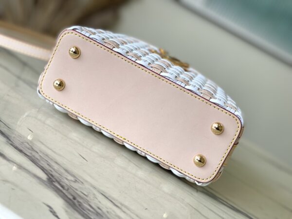 Louis Vuitton Heavenly Capucines Mini Handbag - White - Image 5