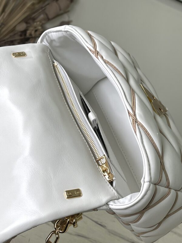 Louis Vuitton Medium-sized G0-14 Handbag - White - Image 4