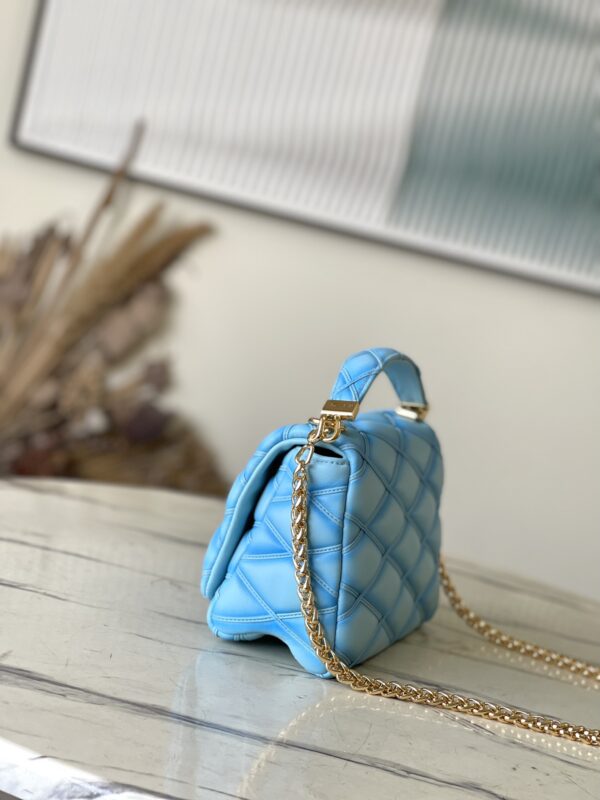 Louis Vuitton Medium-sized G0-14 Handbag - Aqua Blue - Image 2