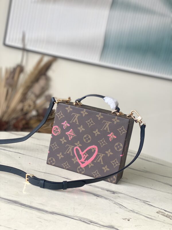 Louis Vuitton Mobile Box Crossbody Small Hard Case Handbag - Image 3