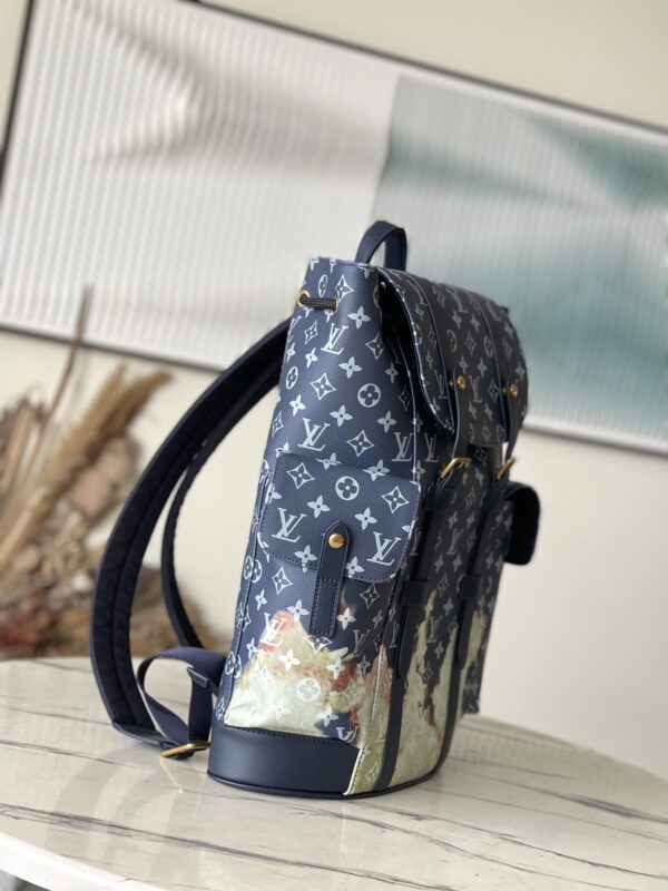 Louis Vuitton Christopher MM Backpack - Blue - Image 5