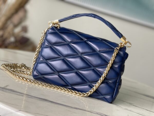 Louis Vuitton G0-14 Medium Handbag – Blue - Image 4