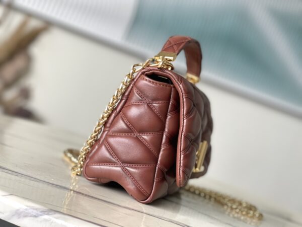 Louis Vuitton G0-14 Medium Handbag – Maroon - Image 5
